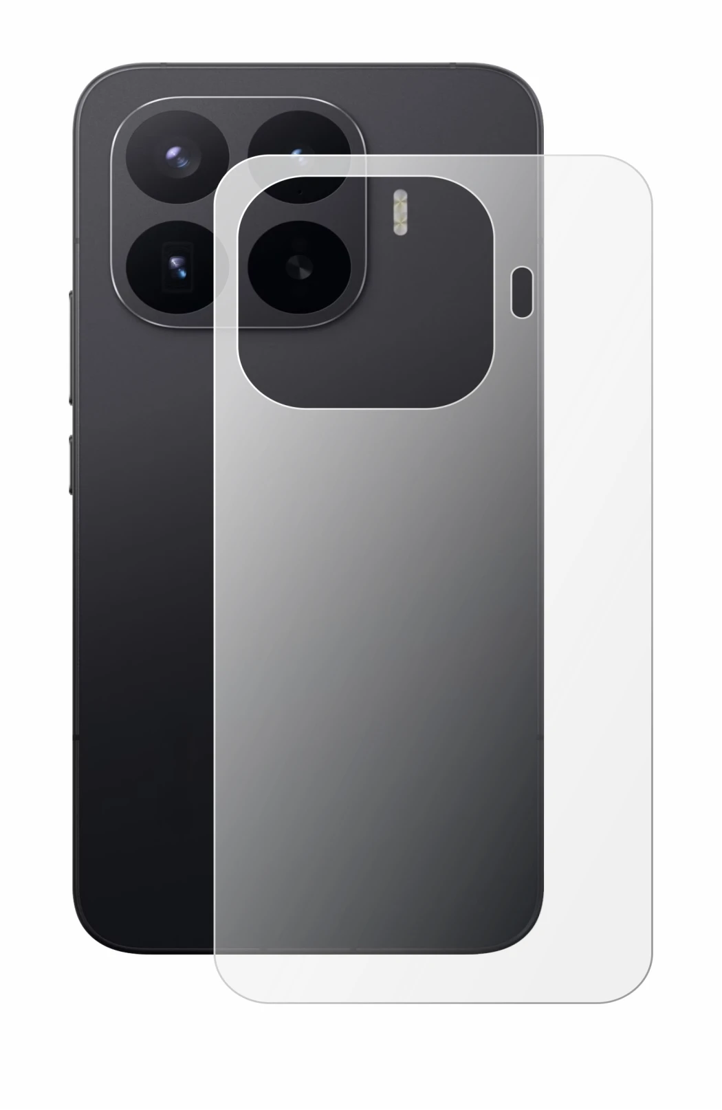 Immagine del dispositivo Xiaomi 17T Pro (Posteriore) con un'ampia varietà di protezioni per lo schermo.