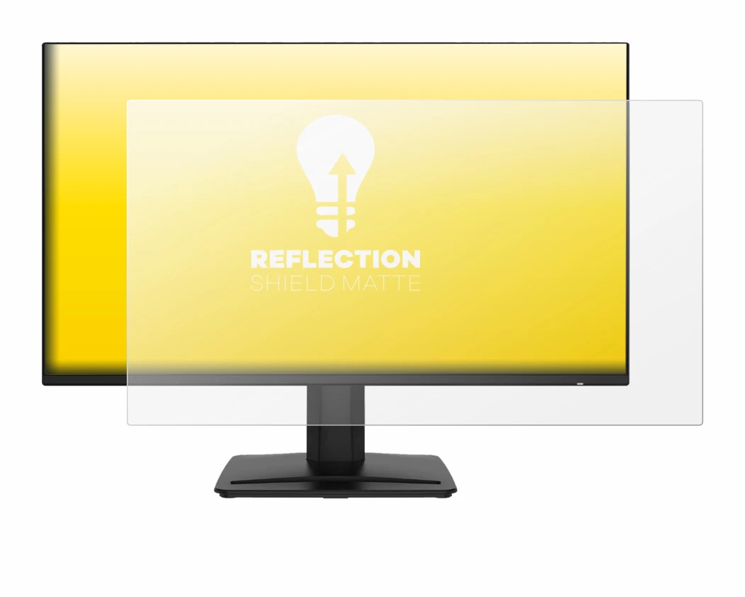 Immagine del dispositivo MSI PRO MP243 con un'ampia varietà di protezioni per lo schermo.