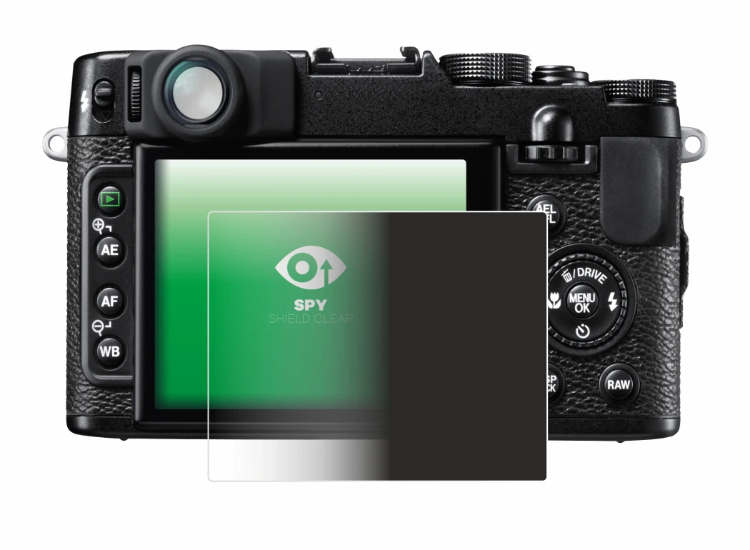 Immagine del dispositivo Fujifilm FinePix X10 con un'ampia varietà di protezioni per lo schermo.