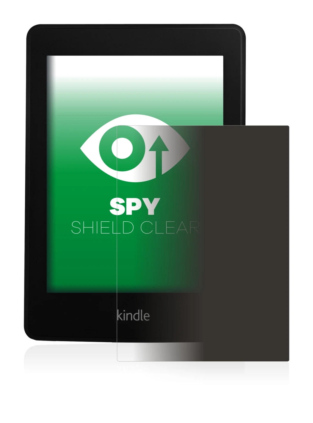 Immagine del dispositivo Amazon Kindle Paperwhite 2013 con un'ampia varietà di protezioni per lo schermo.