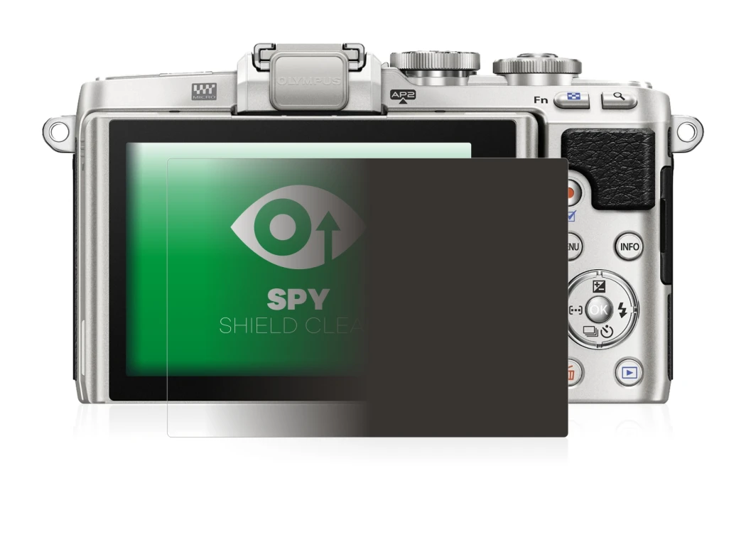 Immagine del dispositivo Olympus PEN E-PL7 con un'ampia varietà di protezioni per lo schermo.