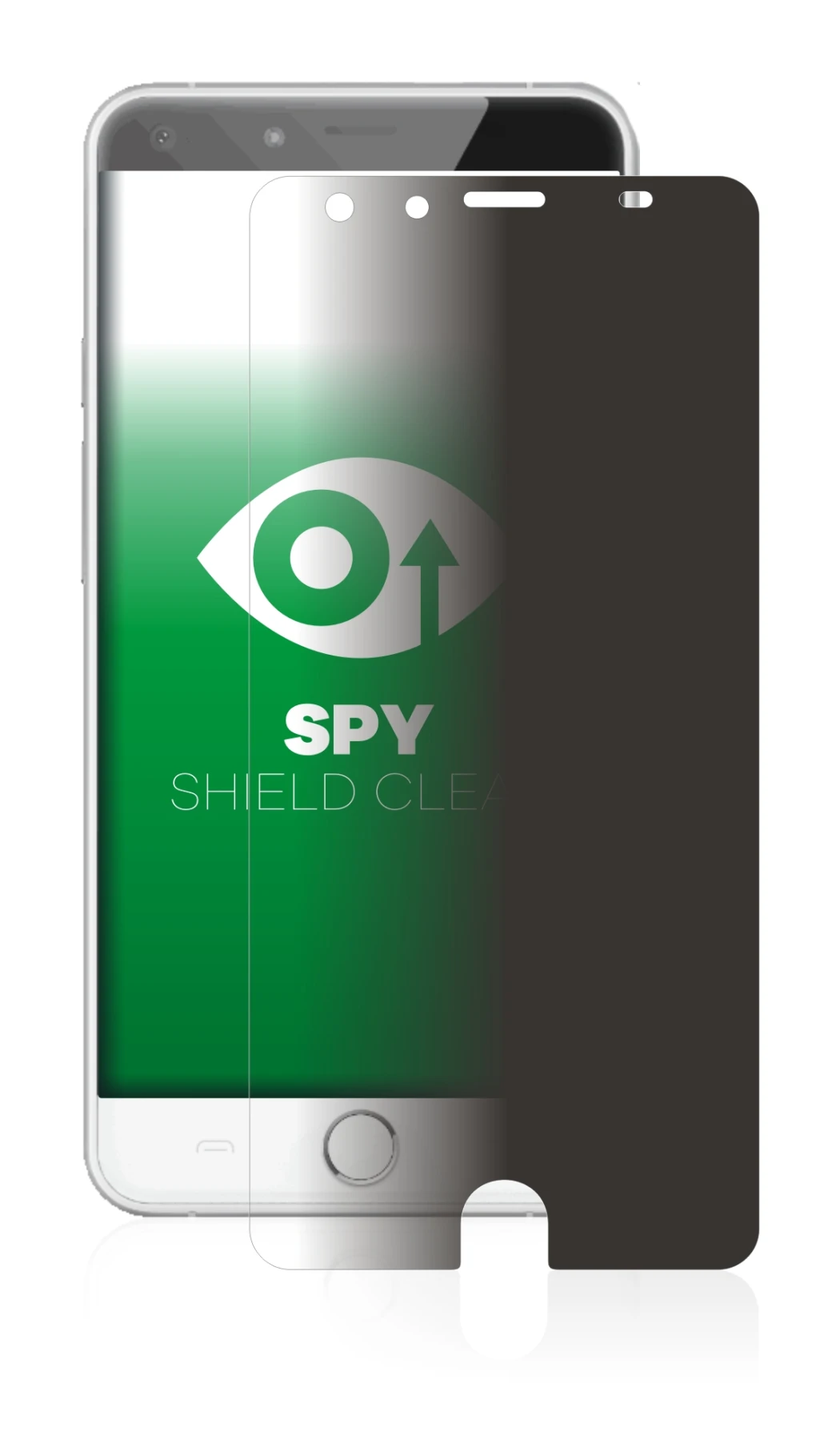 Immagine del dispositivo Ulefone Be Touch 2 con un'ampia varietà di protezioni per lo schermo.
