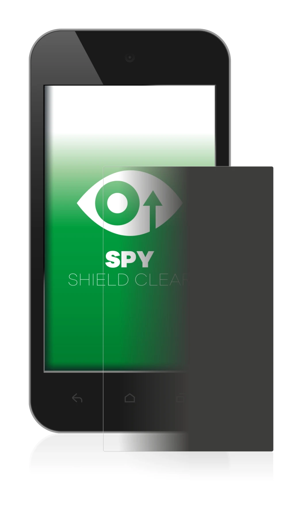 Immagine del dispositivo con un'ampia varietà di protezioni per lo schermo.