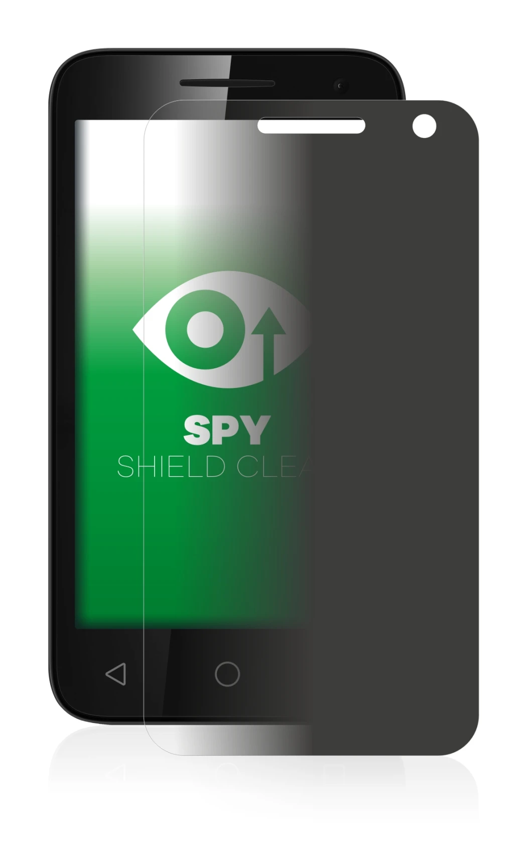 Immagine del dispositivo Vodafone Smart mini 7 con un'ampia varietà di protezioni per lo schermo.