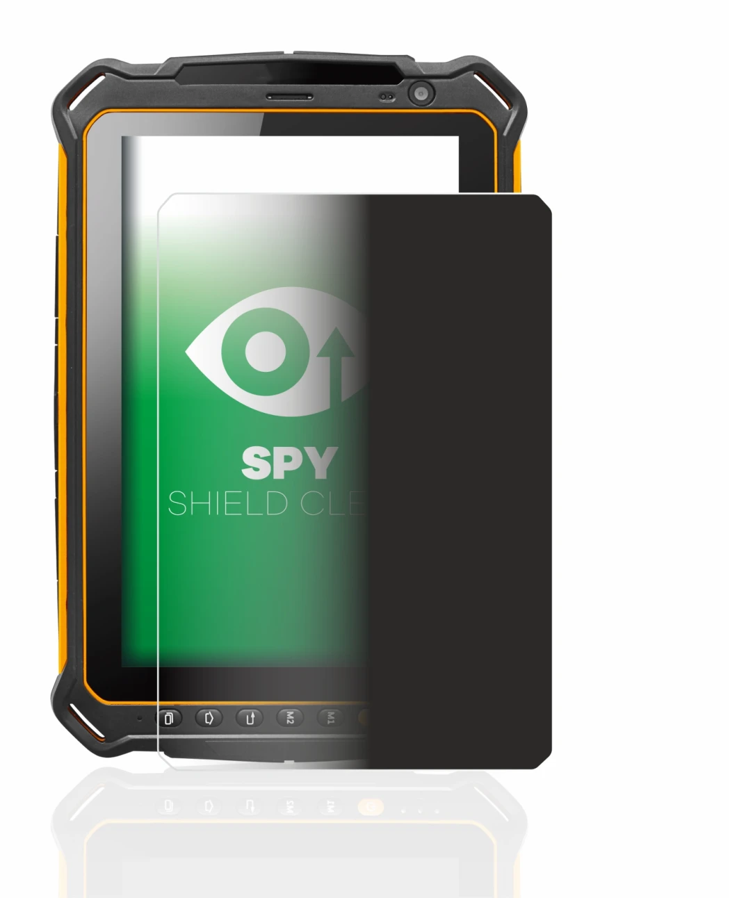 Immagine del dispositivo i.safe MOBILE IS930.2 con un'ampia varietà di protezioni per lo schermo.