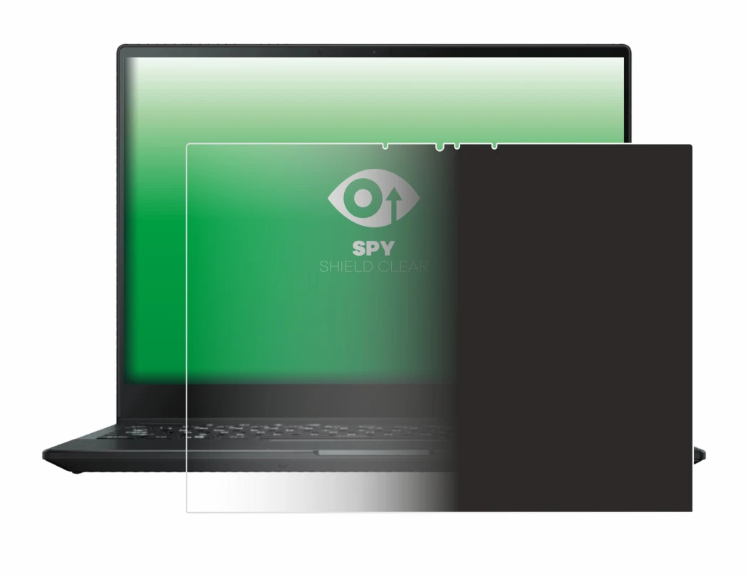 Immagine del dispositivo ASUS Rog Flow X13 2022 con un'ampia varietà di protezioni per lo schermo.