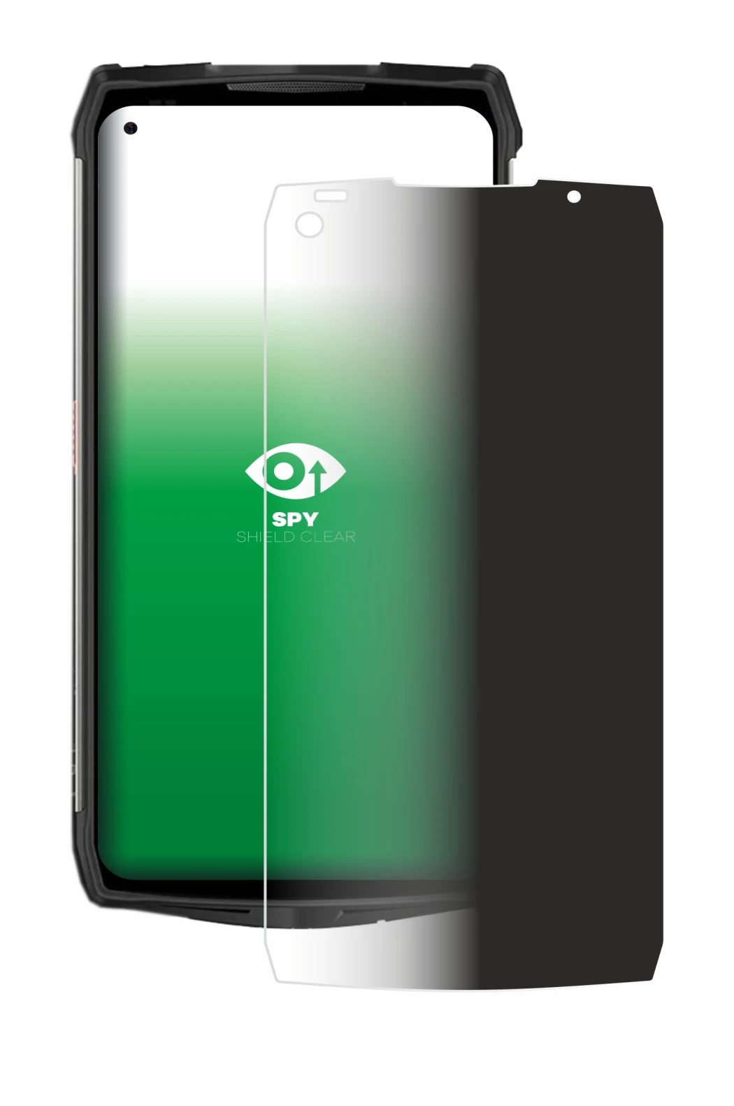 Immagine del dispositivo Ulefone Power Armor 13 con un'ampia varietà di protezioni per lo schermo.