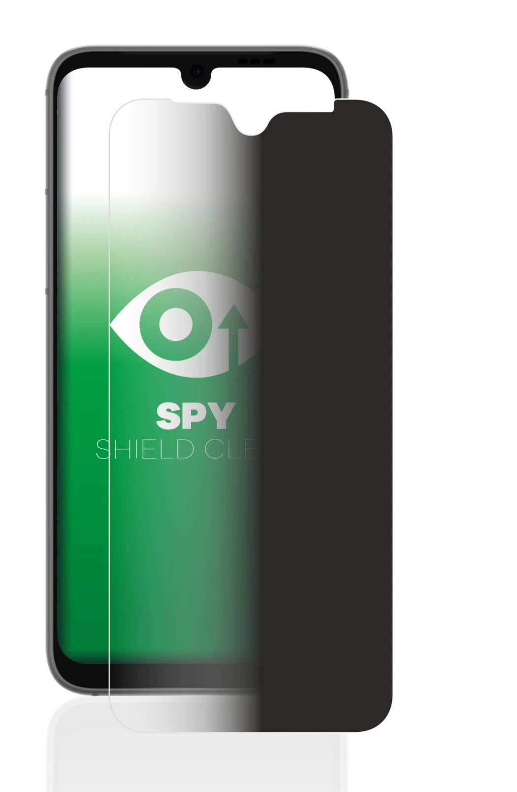 Immagine del dispositivo Fairphone 4 con un'ampia varietà di protezioni per lo schermo.