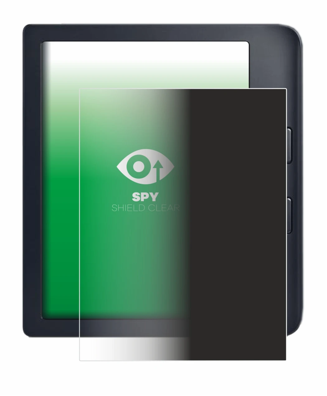 Immagine del dispositivo Kobo Libra 2 con un'ampia varietà di protezioni per lo schermo.
