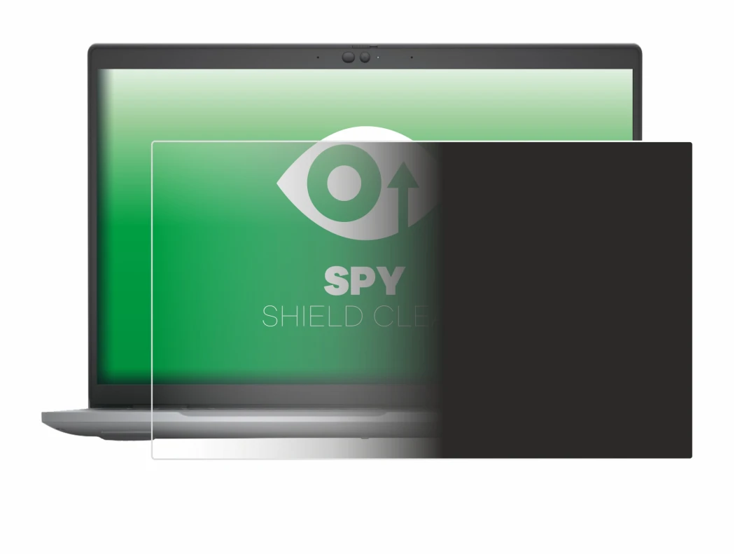 Immagine del dispositivo Dell Latitude 5520 con un'ampia varietà di protezioni per lo schermo.