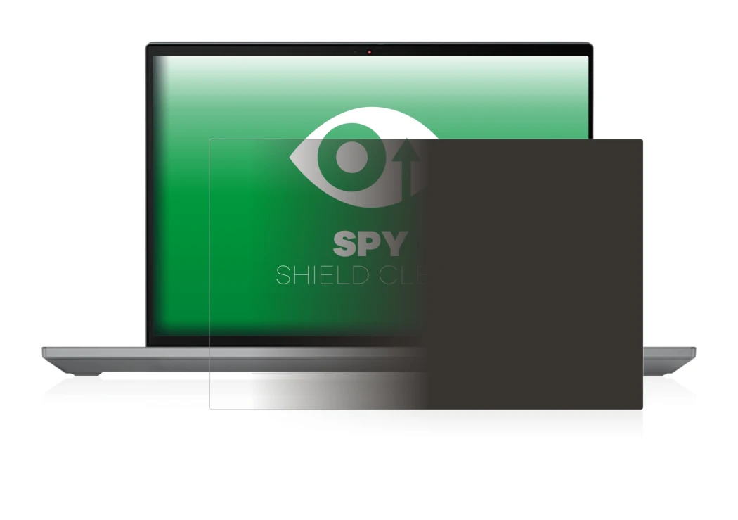 Immagine del dispositivo Lenovo ThinkPad P14s Gen 3 con un'ampia varietà di protezioni per lo schermo.