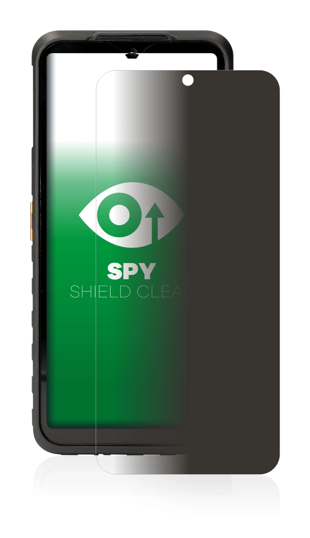 Immagine del dispositivo Caterpillar Cat S53 5G con un'ampia varietà di protezioni per lo schermo.