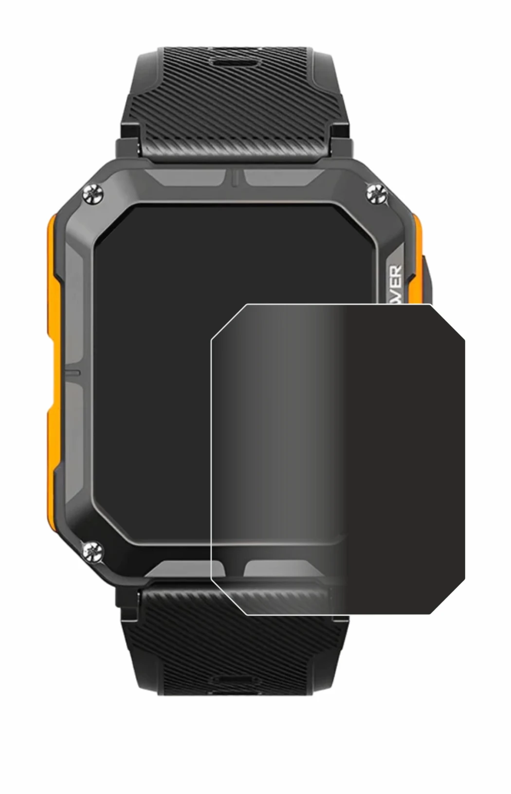 Immagine del dispositivo Njord Gear The Indestructible Smartwatch con un'ampia varietà di protezioni per lo schermo.