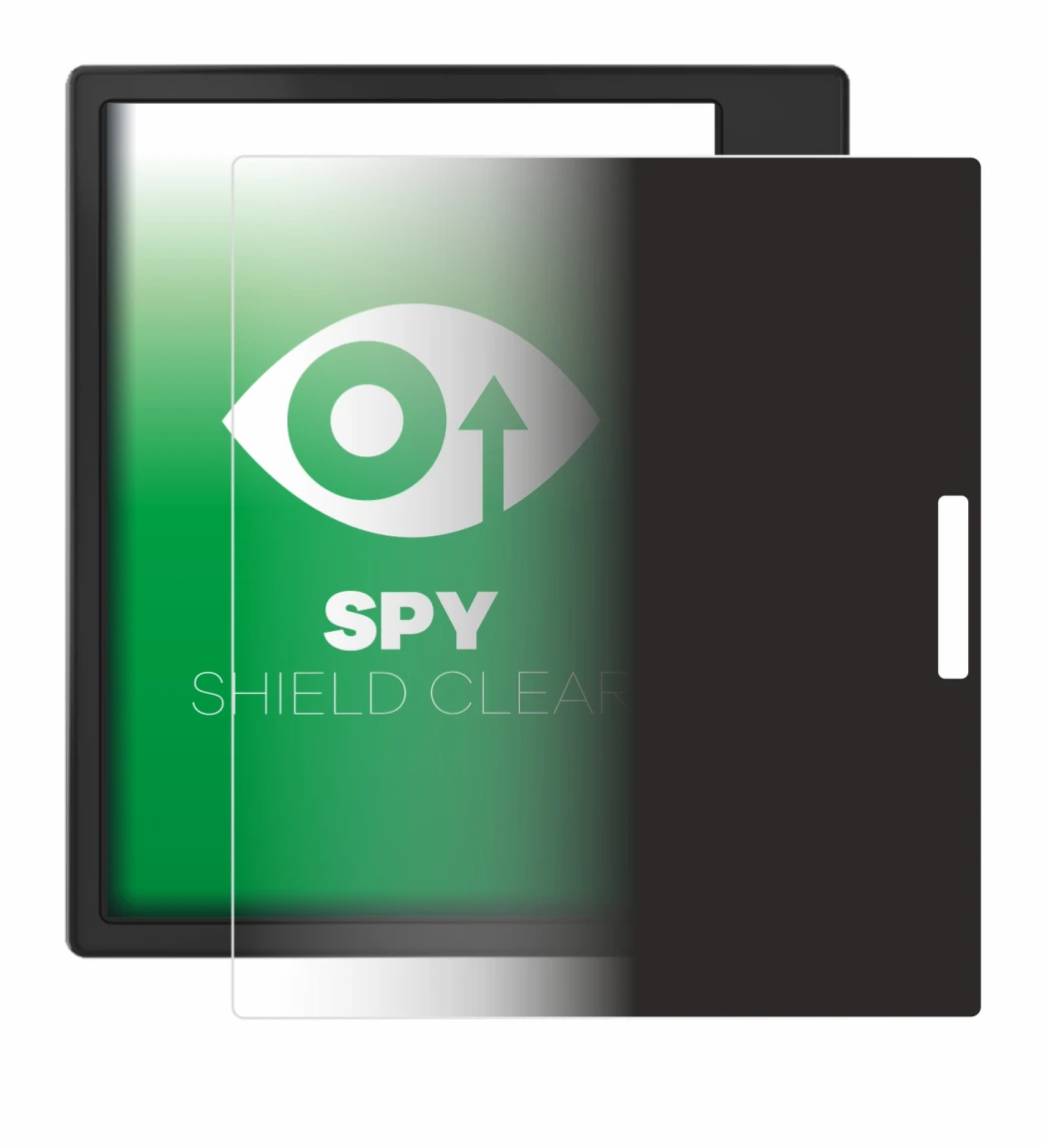 Immagine del dispositivo Boox Page con un'ampia varietà di protezioni per lo schermo.