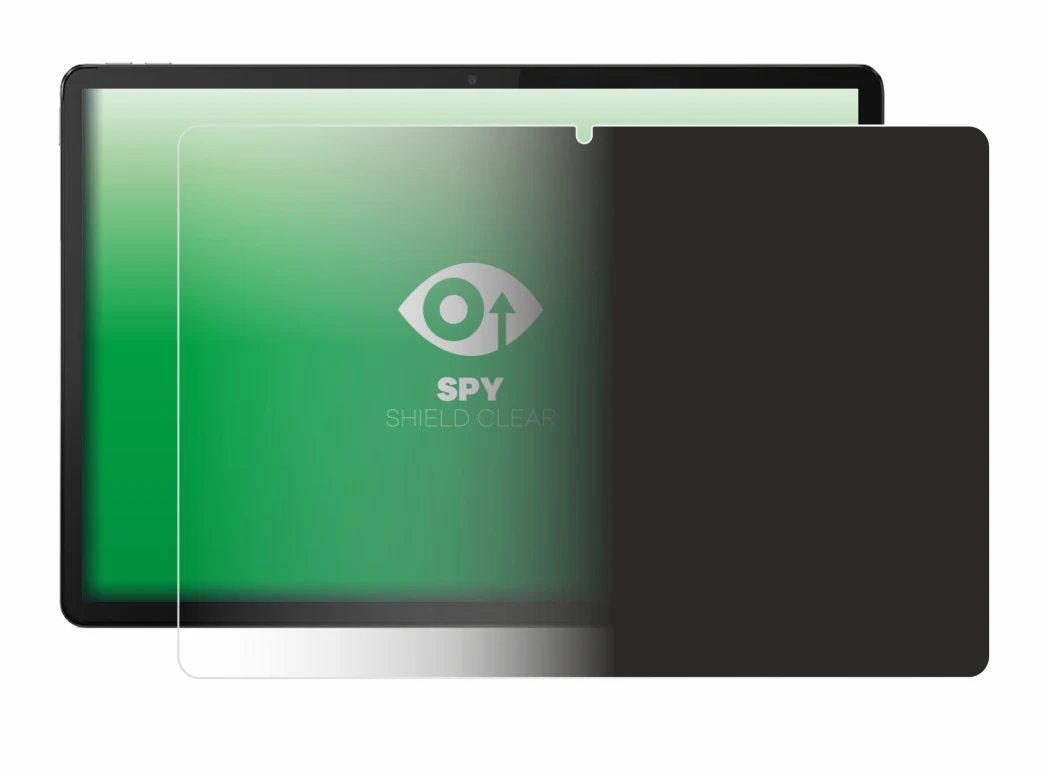 Immagine del dispositivo Lenovo Tab P12 2023 con un'ampia varietà di protezioni per lo schermo.