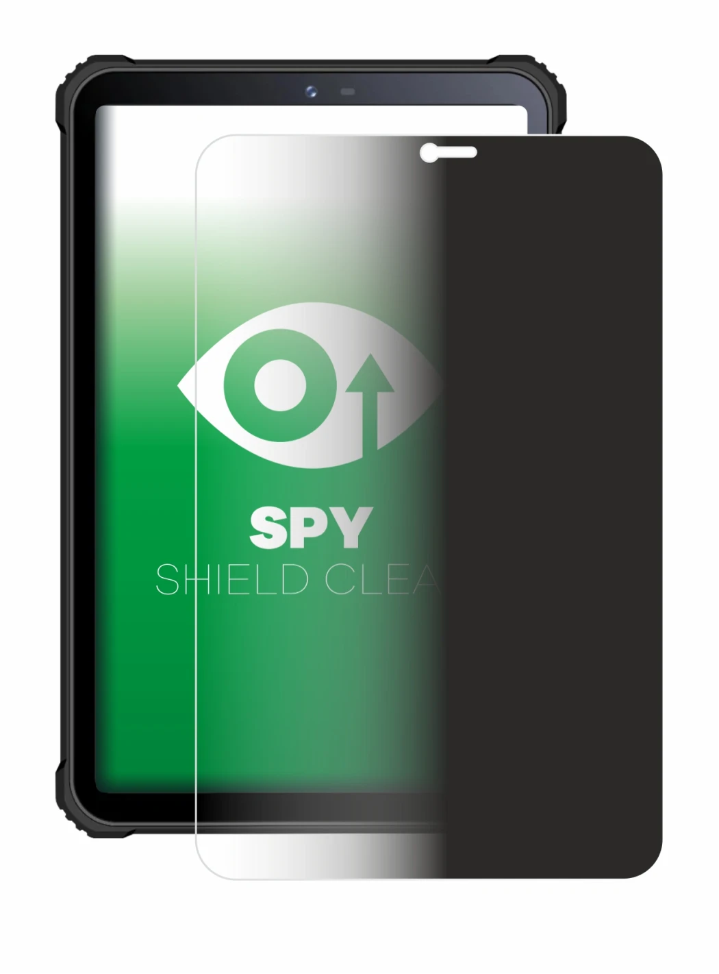 Immagine del dispositivo Oukitel RT3 con un'ampia varietà di protezioni per lo schermo.