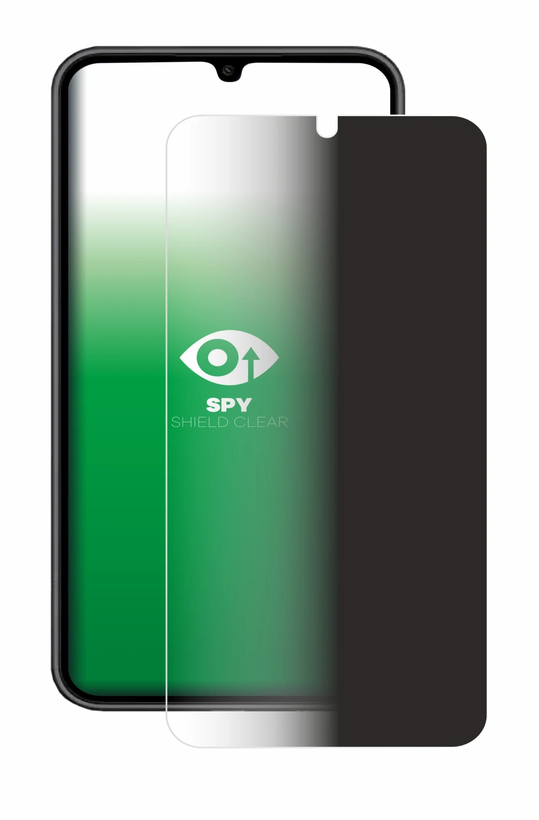 Immagine del dispositivo Samsung Galaxy A34 5G Enterprise Edition con un'ampia varietà di protezioni per lo schermo.