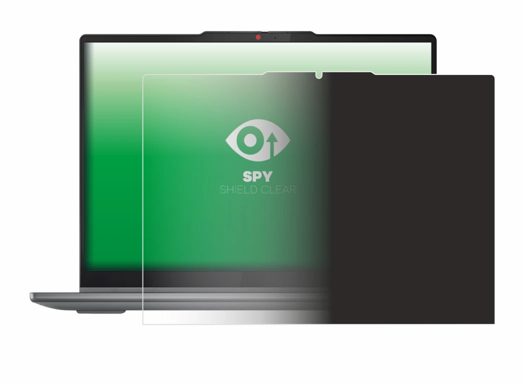 Immagine del dispositivo Lenovo IdeaPad 5 2-in-1 14AHP9 con un'ampia varietà di protezioni per lo schermo.