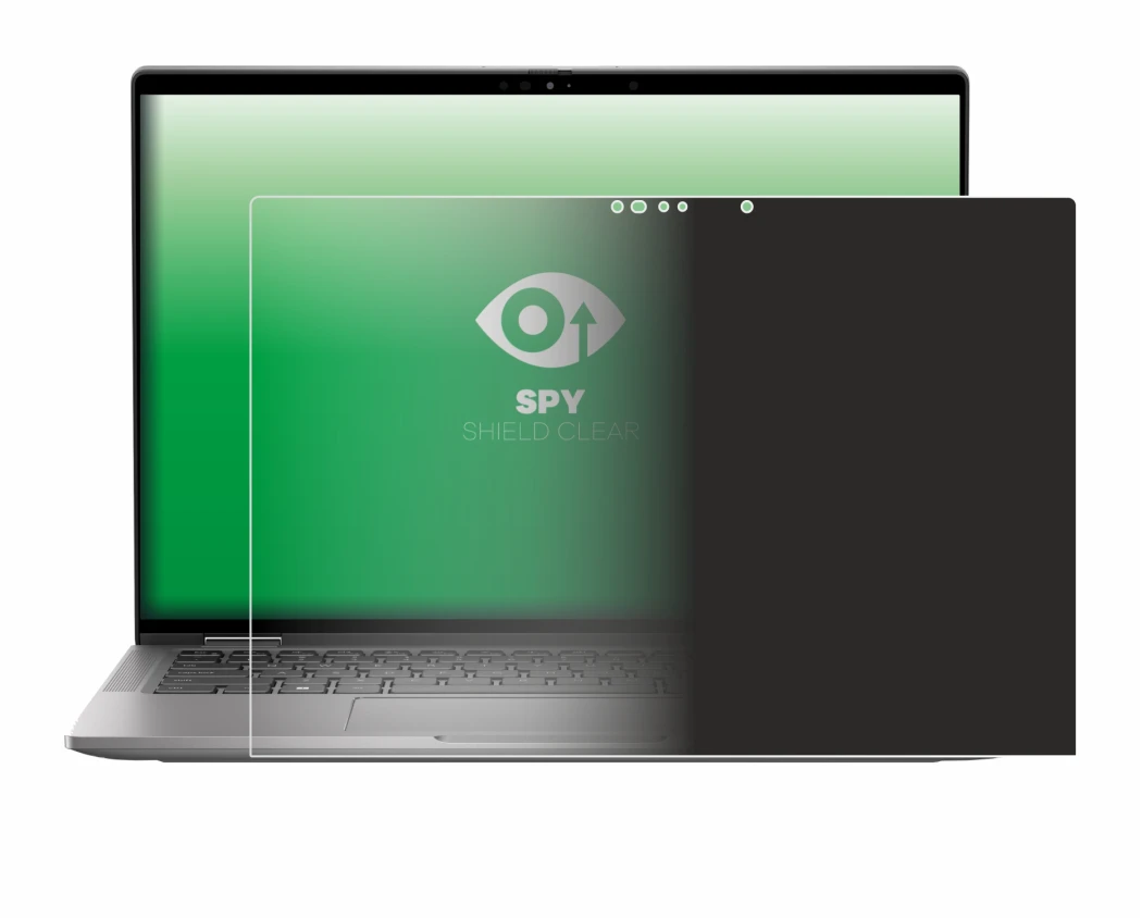 Immagine del dispositivo Dell Latitude 7450 2-in-1 con un'ampia varietà di protezioni per lo schermo.
