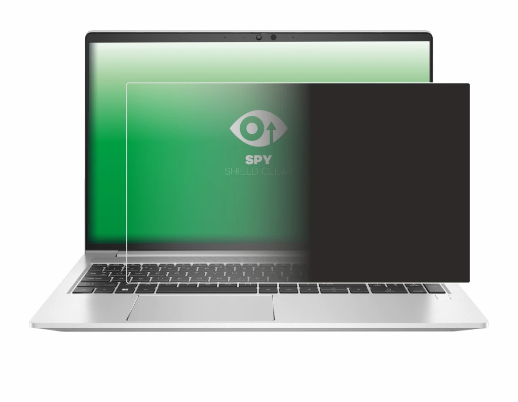 Immagine del dispositivo HP EliteBook 650 G10 con un'ampia varietà di protezioni per lo schermo.