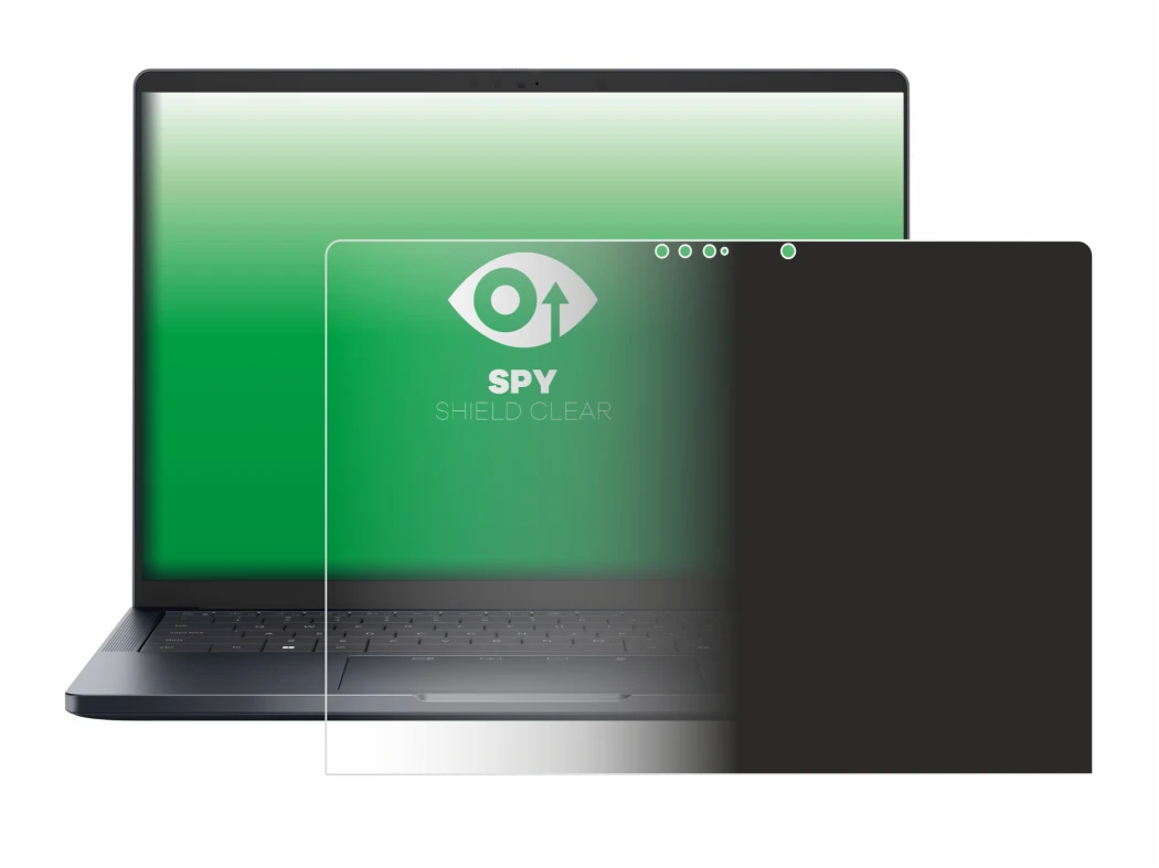 Immagine del dispositivo Dell Pro 14 Premium PA14250 Touch con un'ampia varietà di protezioni per lo schermo.