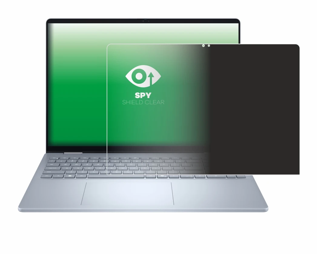 Immagine del dispositivo Dell 16 Plus-2-in-1 con un'ampia varietà di protezioni per lo schermo.