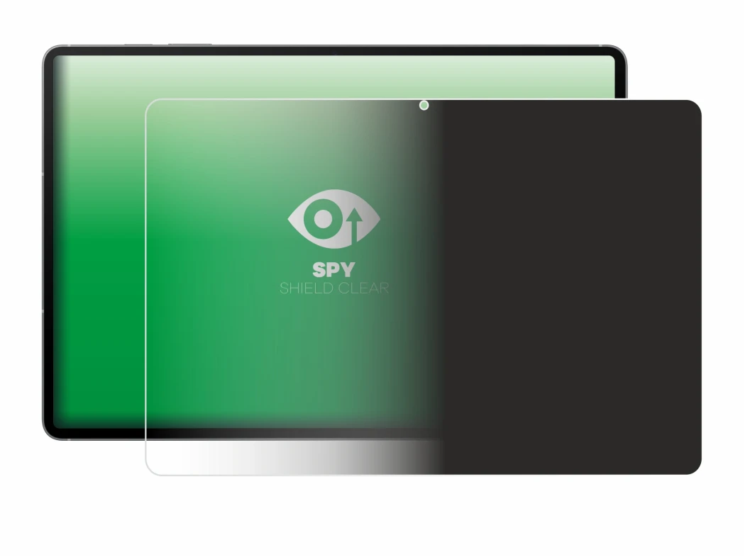 Immagine del dispositivo Samsung Galaxy Tab S10 FE+ WiFi con un'ampia varietà di protezioni per lo schermo.