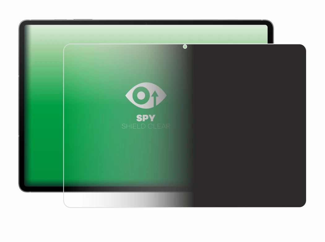 Immagine del dispositivo Samsung Galaxy Tab S10 FE+ 5G con un'ampia varietà di protezioni per lo schermo.