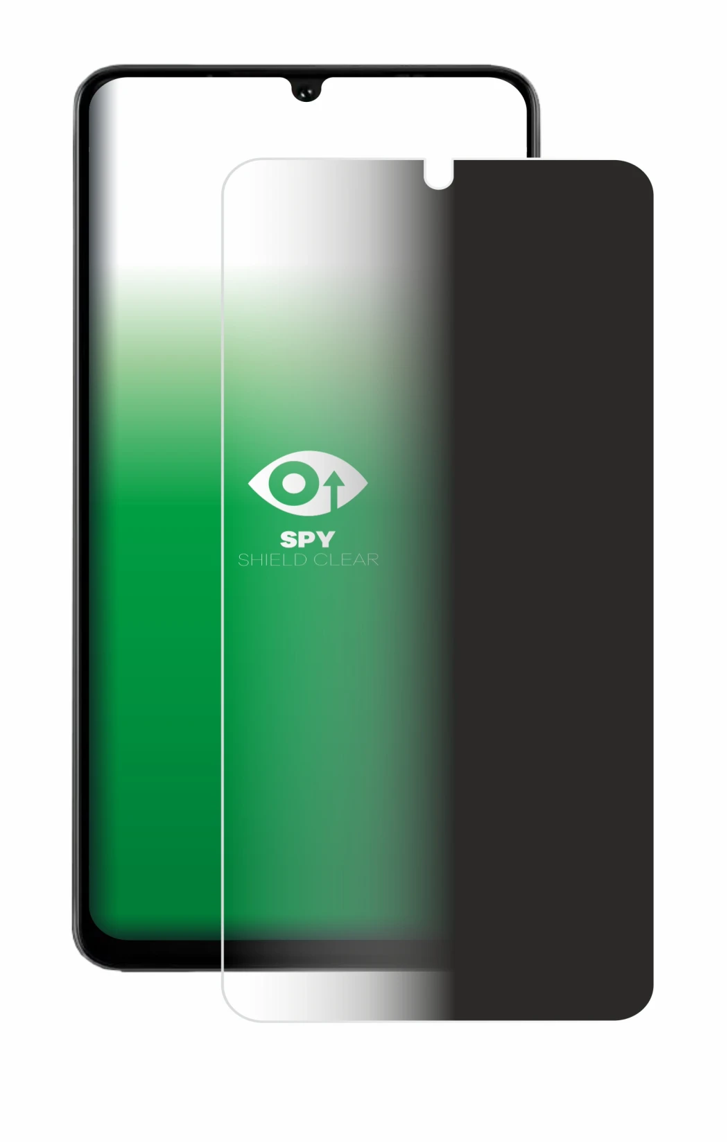 Immagine del dispositivo Doogee Note 59 Pro con un'ampia varietà di protezioni per lo schermo.