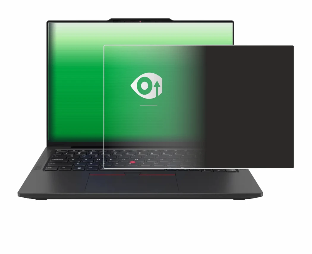 Immagine del dispositivo Lenovo ThinkPad X13 Gen 6 con un'ampia varietà di protezioni per lo schermo.