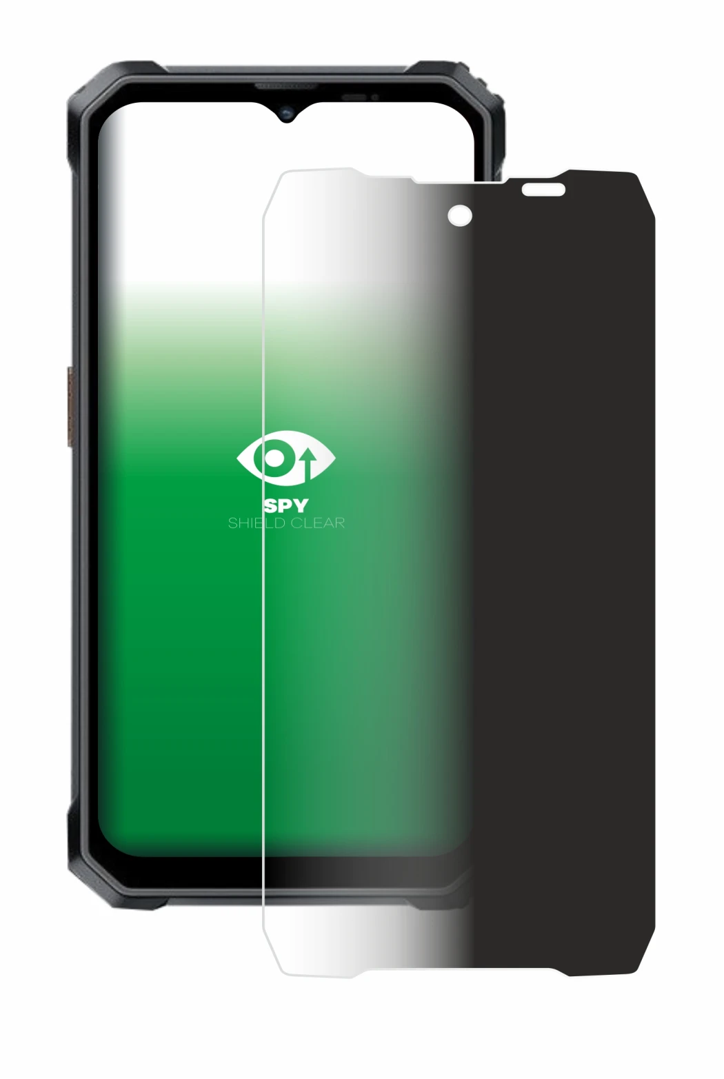 Immagine del dispositivo Blackview BL7000 con un'ampia varietà di protezioni per lo schermo.