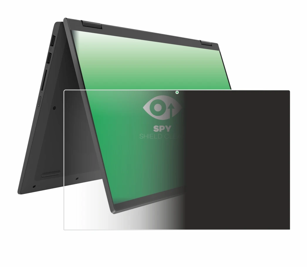 Immagine del dispositivo Lenovo IdeaPad Flex 5 14ALC05 con un'ampia varietà di protezioni per lo schermo.