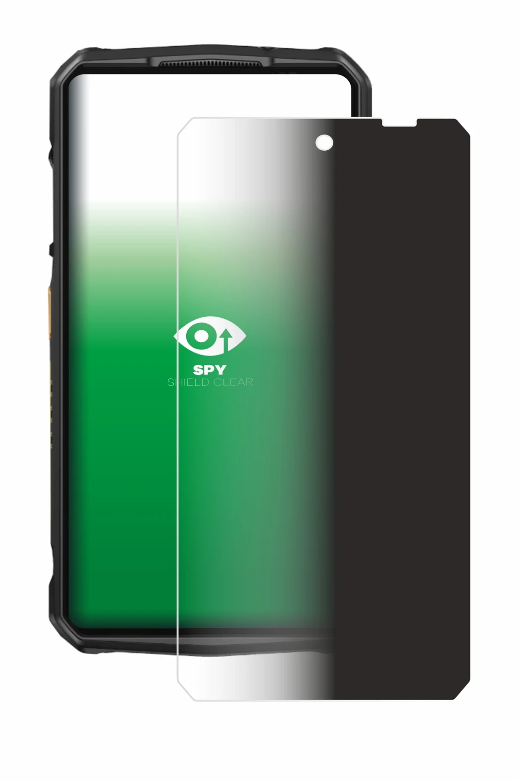 Immagine del dispositivo Ulefone 29 pro con un'ampia varietà di protezioni per lo schermo.