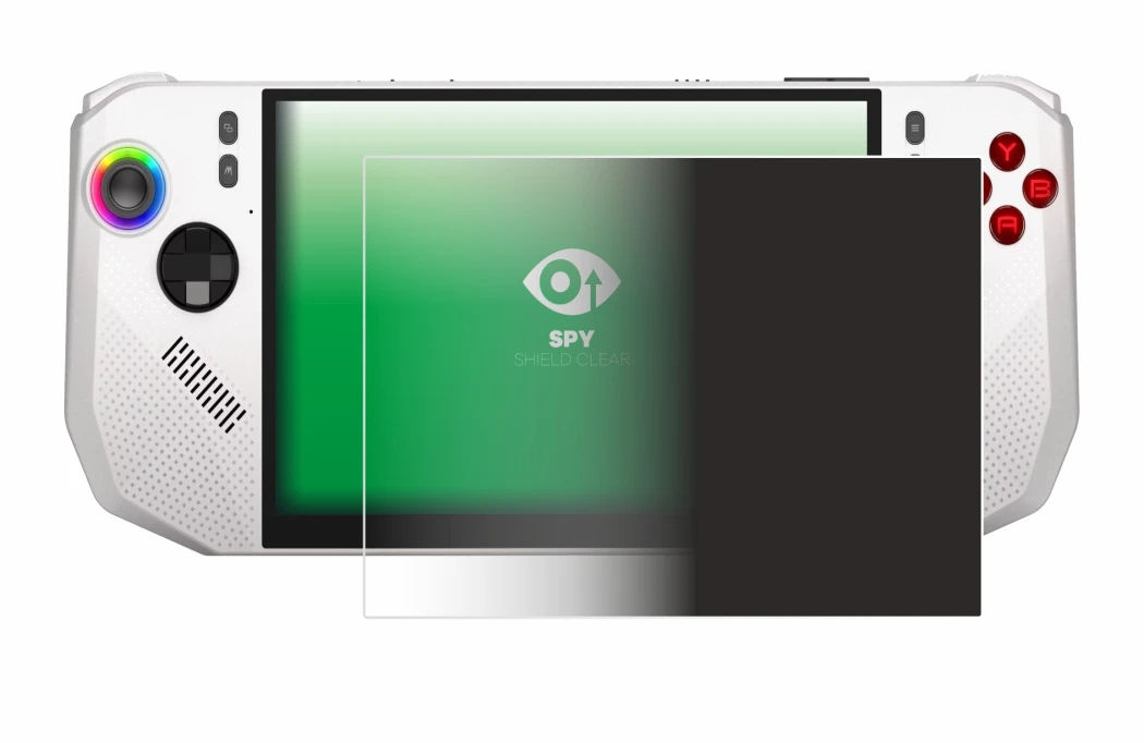 Immagine del dispositivo MSI Claw A8 BZ2EM con un'ampia varietà di protezioni per lo schermo.