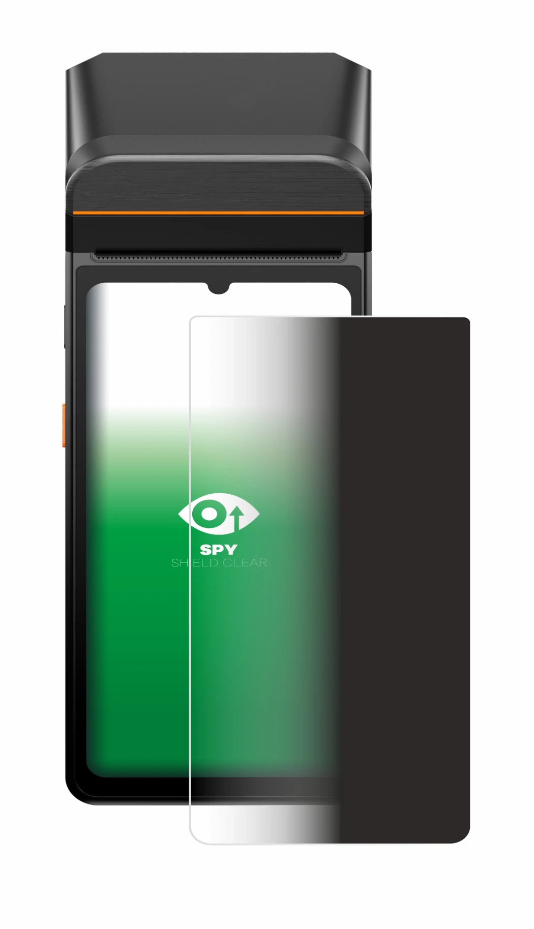 Immagine del dispositivo Sunmi V3 A13 con un'ampia varietà di protezioni per lo schermo.