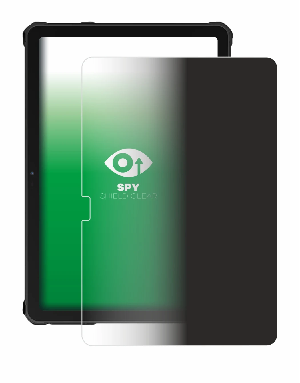 Immagine del dispositivo Oukitel RT10 con un'ampia varietà di protezioni per lo schermo.