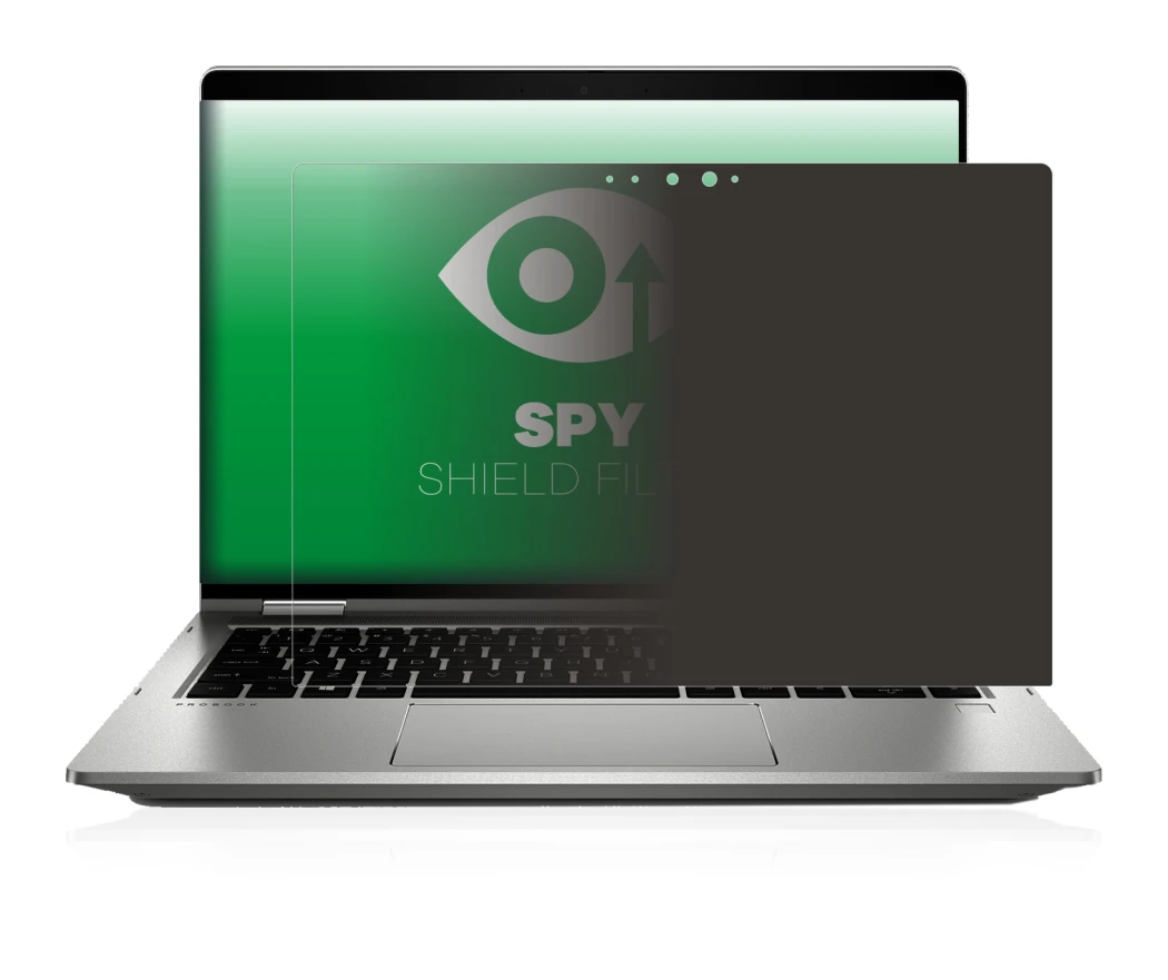 Immagine del dispositivo HP ProBook x360 435 G7 con un'ampia varietà di protezioni per lo schermo.