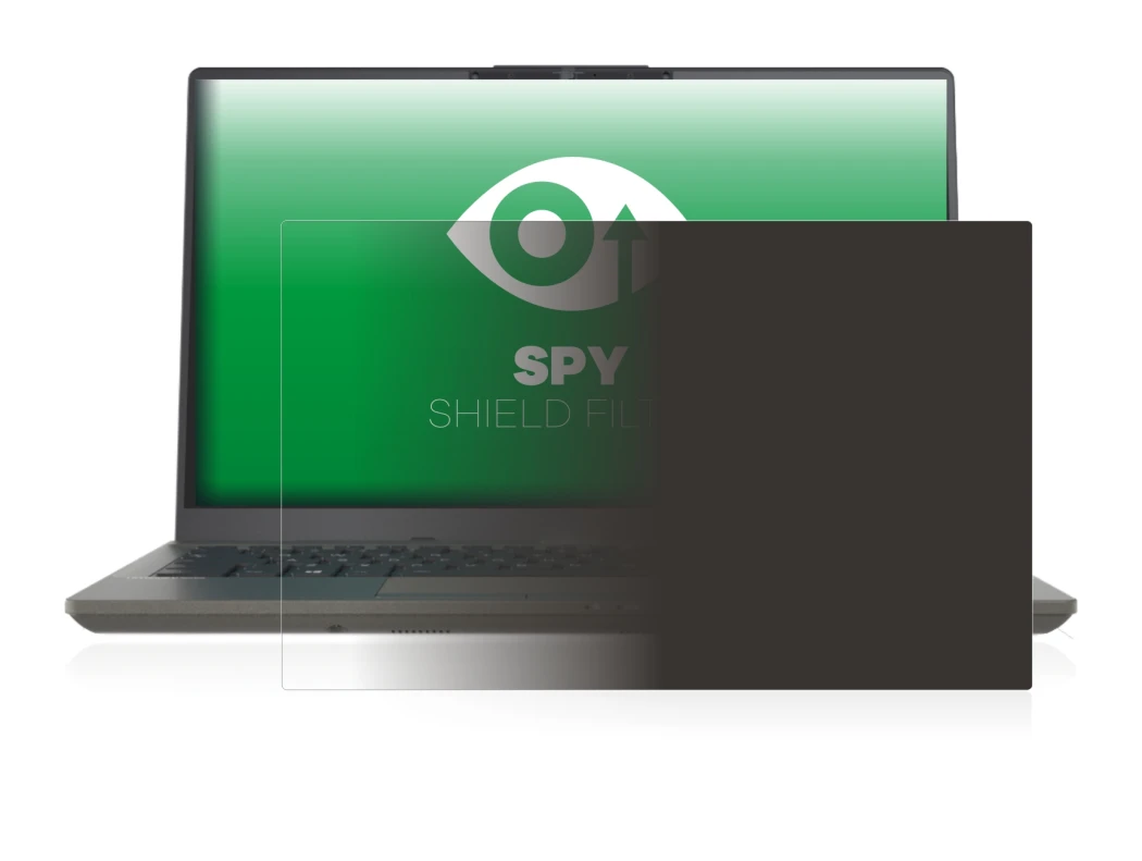 Immagine del dispositivo Fujitsu Lifebook U7411 con un'ampia varietà di protezioni per lo schermo.