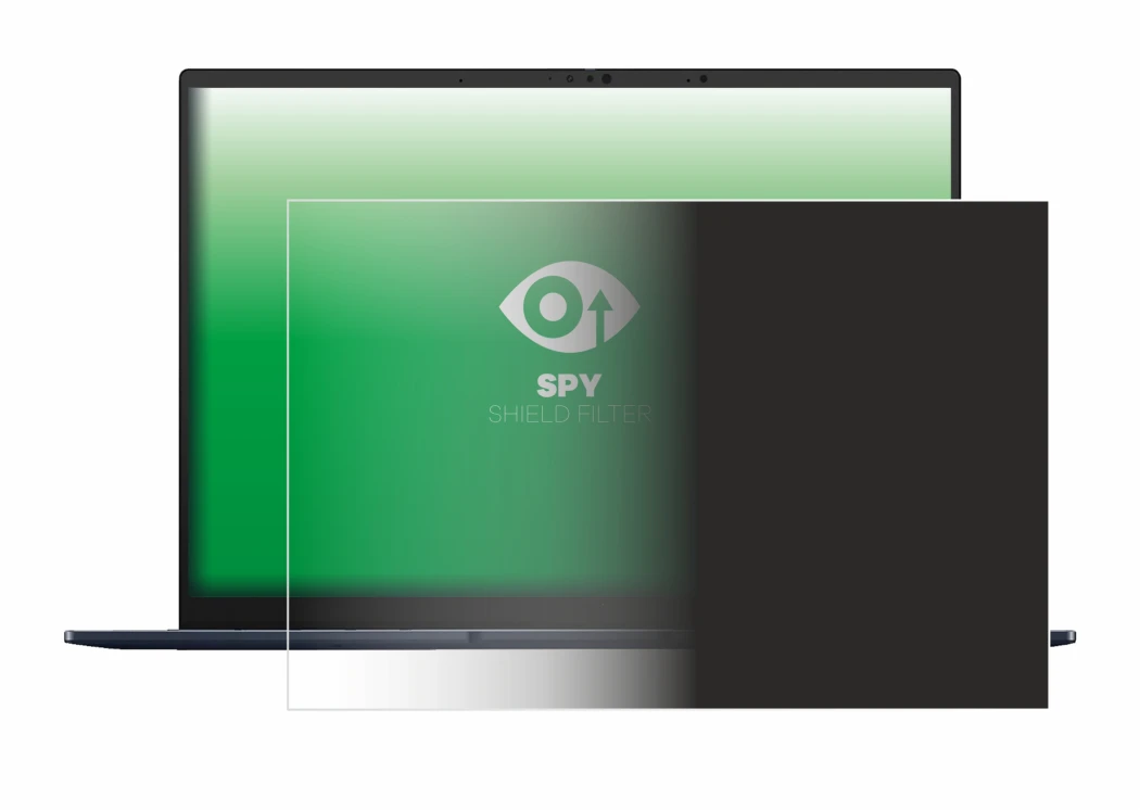 Immagine del dispositivo ASUS ZenBook 14 OLED UX3405 Non-Touch con un'ampia varietà di protezioni per lo schermo.