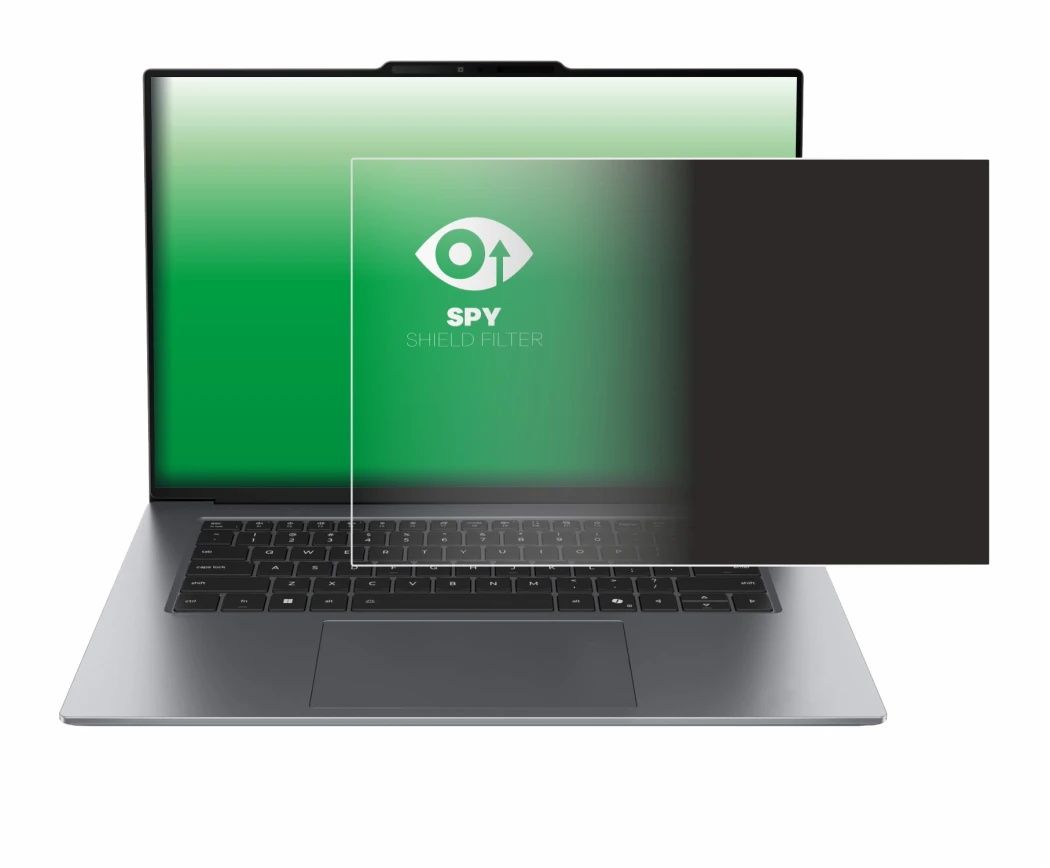 Immagine del dispositivo Lenovo ThinkPad X9 14 G1 con un'ampia varietà di protezioni per lo schermo.