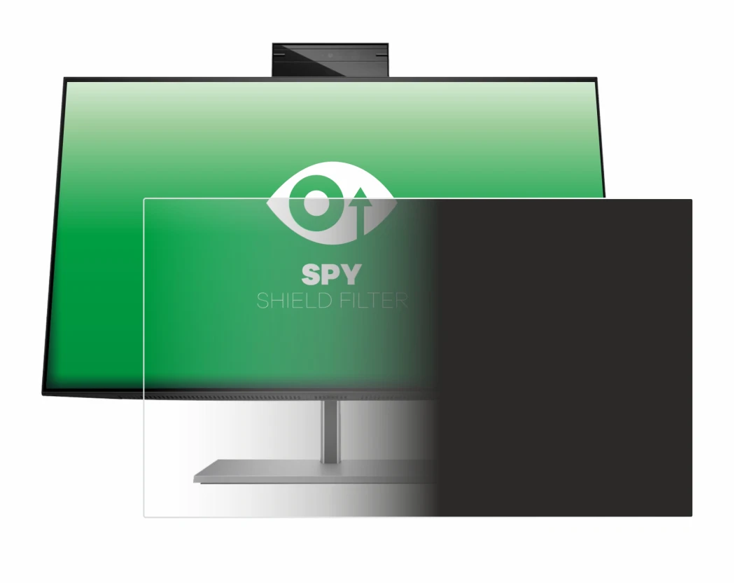Immagine del dispositivo HP Z24m G3 con un'ampia varietà di protezioni per lo schermo.
