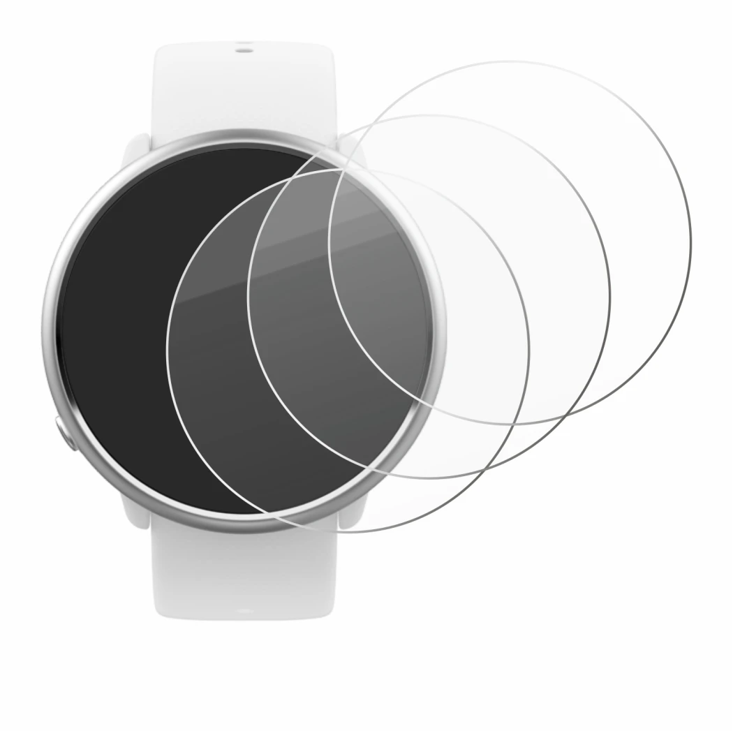 Immagine del dispositivo Polar Ignite con un'ampia varietà di protezioni per lo schermo.