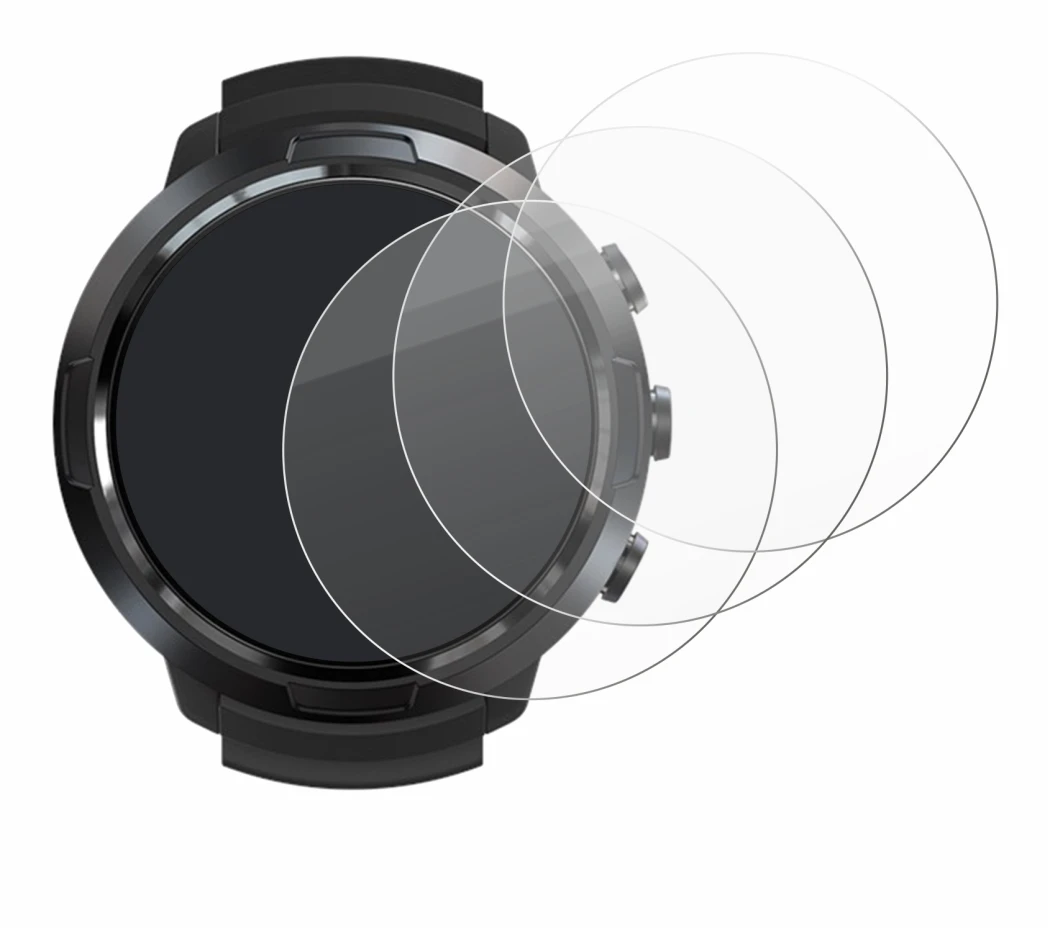 Immagine del dispositivo Suunto D5 con un'ampia varietà di protezioni per lo schermo.