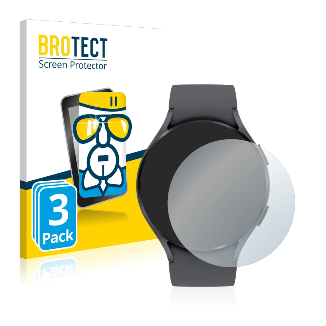 Parte frontale di una confezione del prodotto con il logo del marchio BROTECT. Accanto è raffigurato il dispositivo Garmin Fen