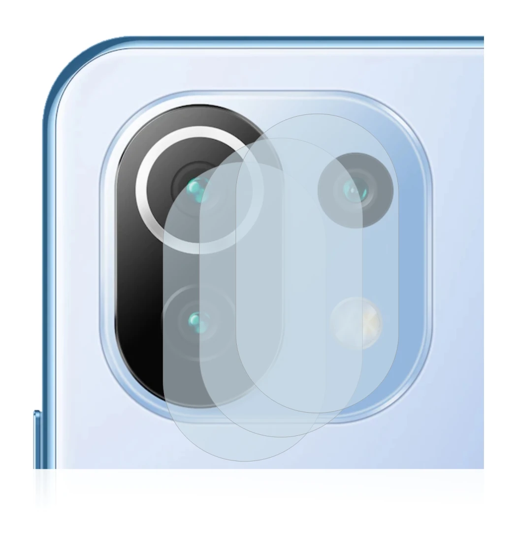 Immagine del dispositivo Xiaomi 11 Lite 5G NE (SOLO Fotocamera) con un'ampia varietà di protezioni per lo schermo.
