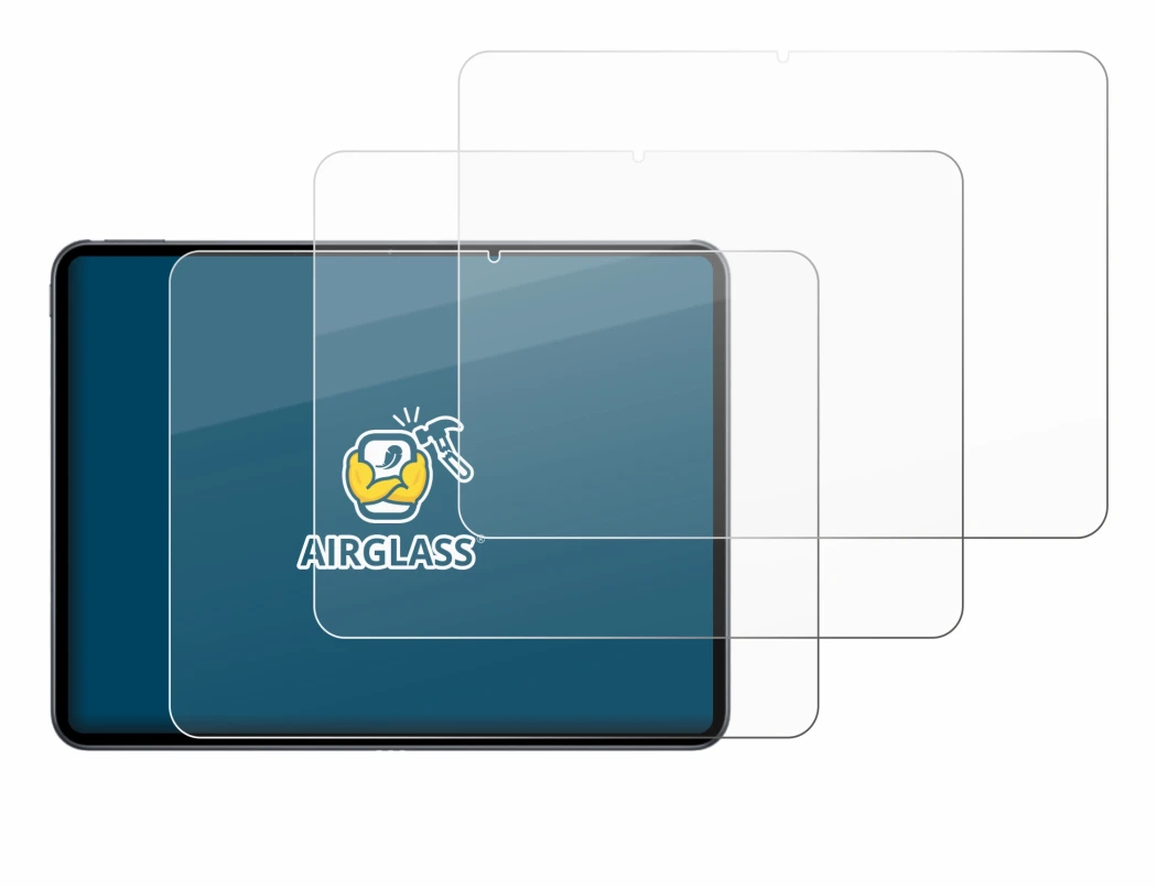 Immagine del dispositivo OnePlus Pad 2 con un'ampia varietà di protezioni per lo schermo.