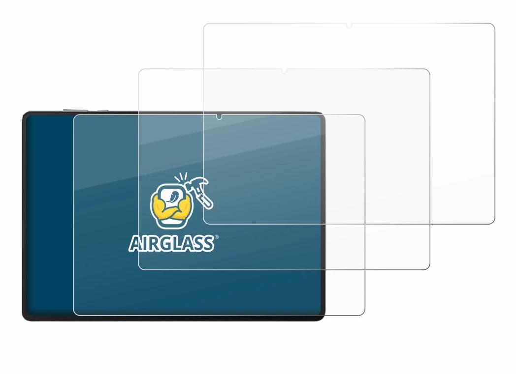 Immagine del dispositivo Honor Pad X8a con un'ampia varietà di protezioni per lo schermo.