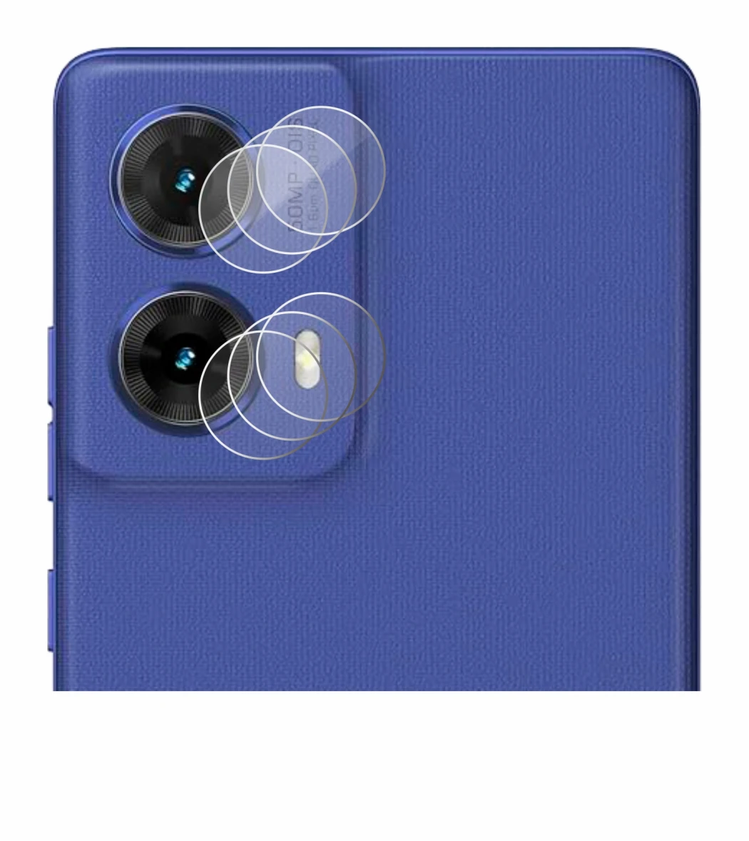 Immagine del dispositivo Motorola Moto G85 (SOLO Camera) con un'ampia varietà di protezioni per lo schermo.