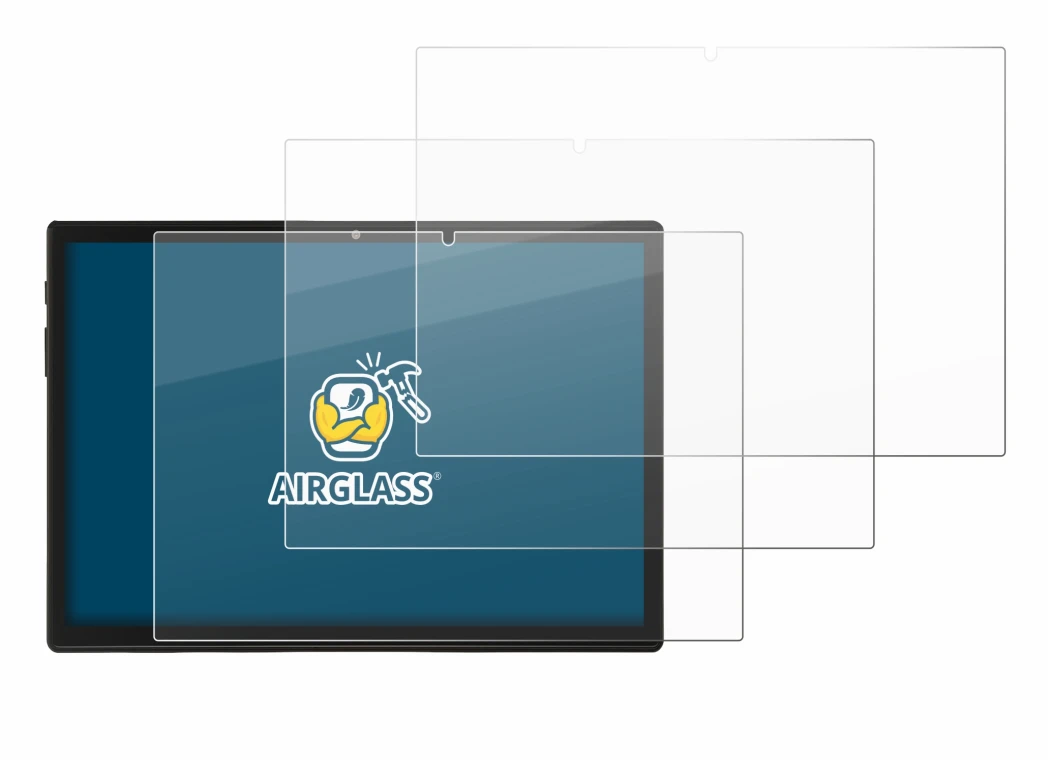 Immagine del dispositivo Acepad A150 con un'ampia varietà di protezioni per lo schermo.