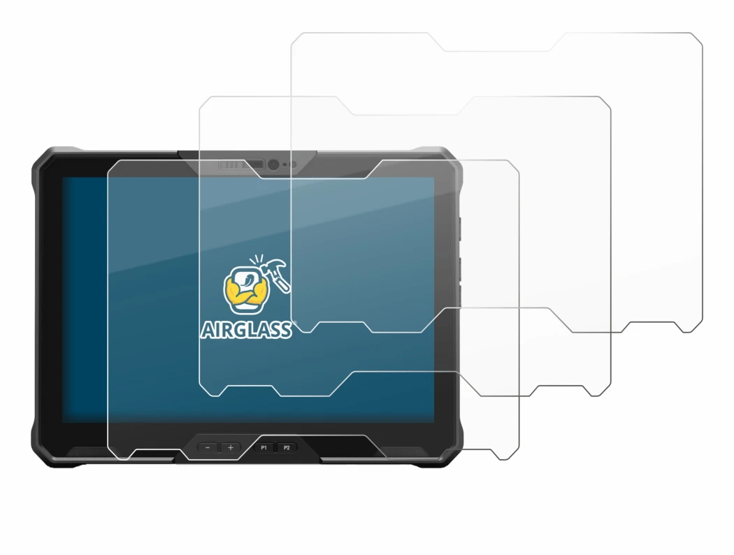 Immagine del dispositivo Dell Latitude 7030 Rugged Extreme con un'ampia varietà di protezioni per lo schermo.